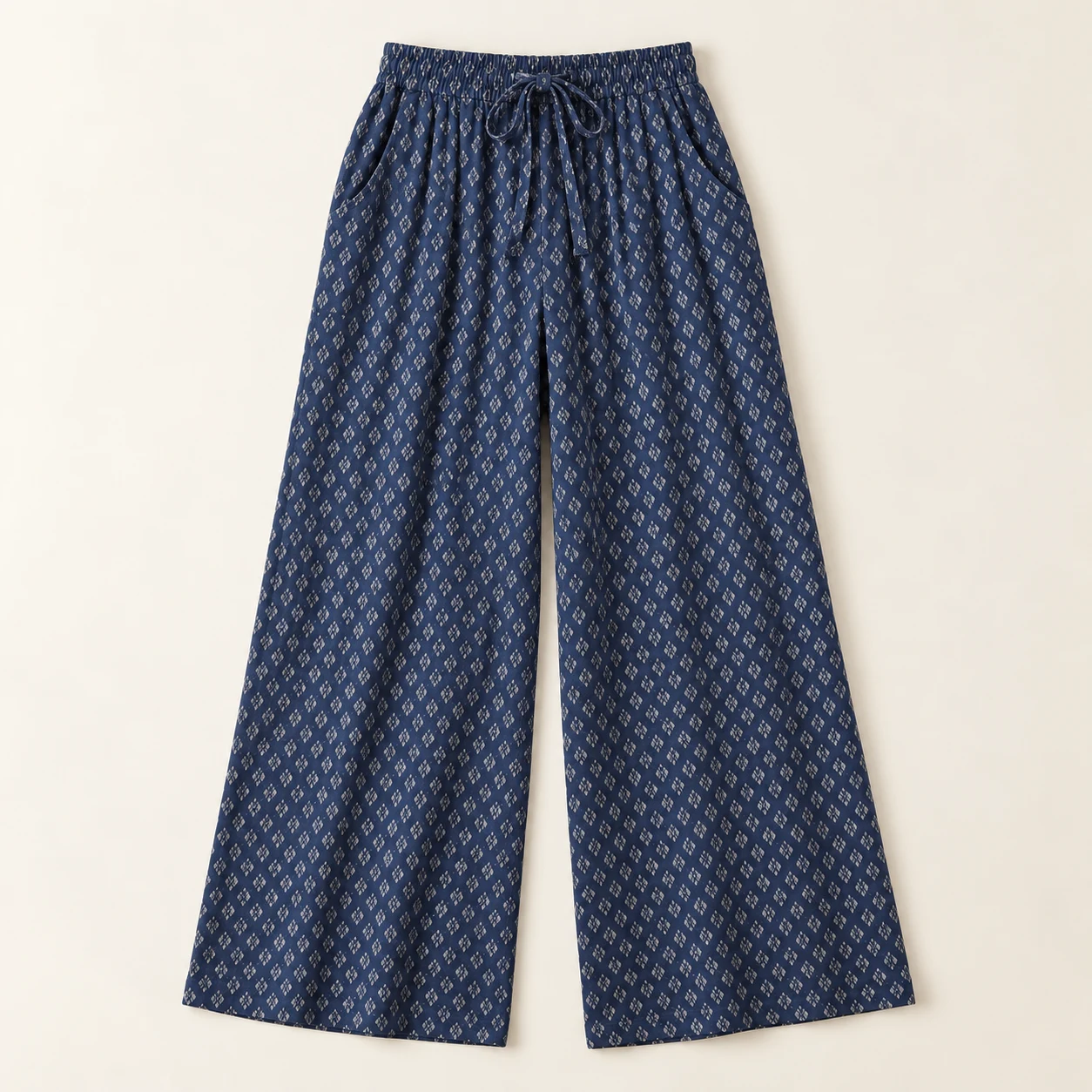 Indigo Caravan Wide-Leg Pants in indigo